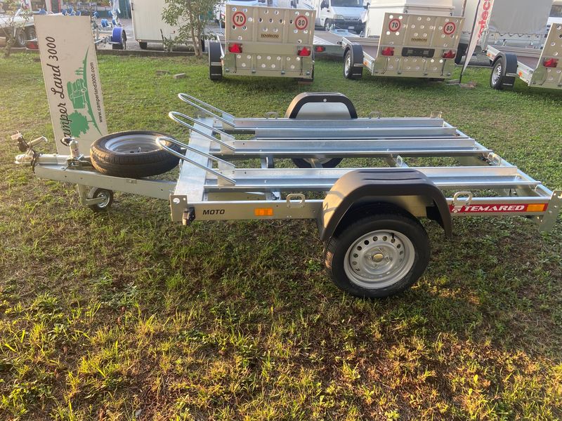 Rimorchio trasporto moto Camper land 3000 Brescia 2