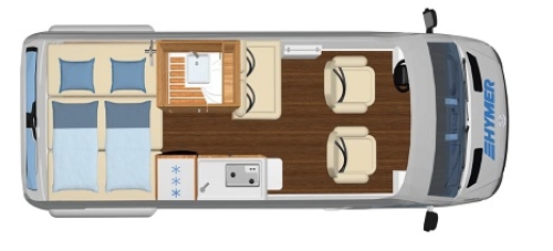 Hymer Grand Canyon S pianta