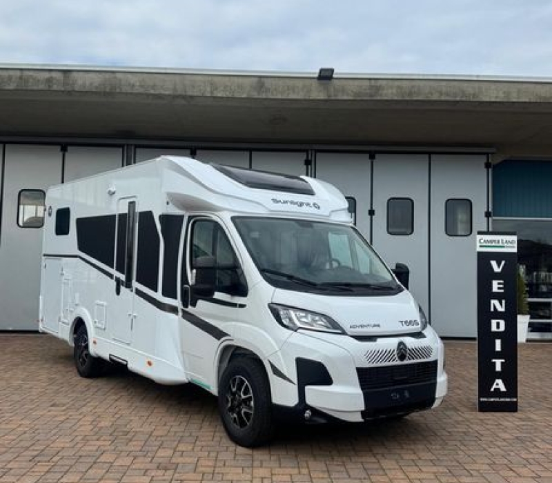 Camper semintegrale 5 posti con letto basculante Brescia concessionario ufficiale Camper land 3000 (40)