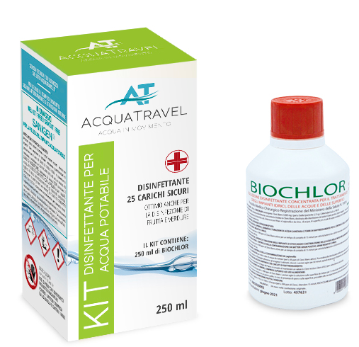 Acquatravel Biochlor Disinfettanta acque fraesche