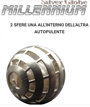 ACQUATRAVEL-Silver globe millenium